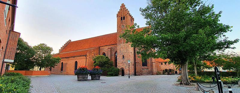 Das Klostergebäude in Ystad